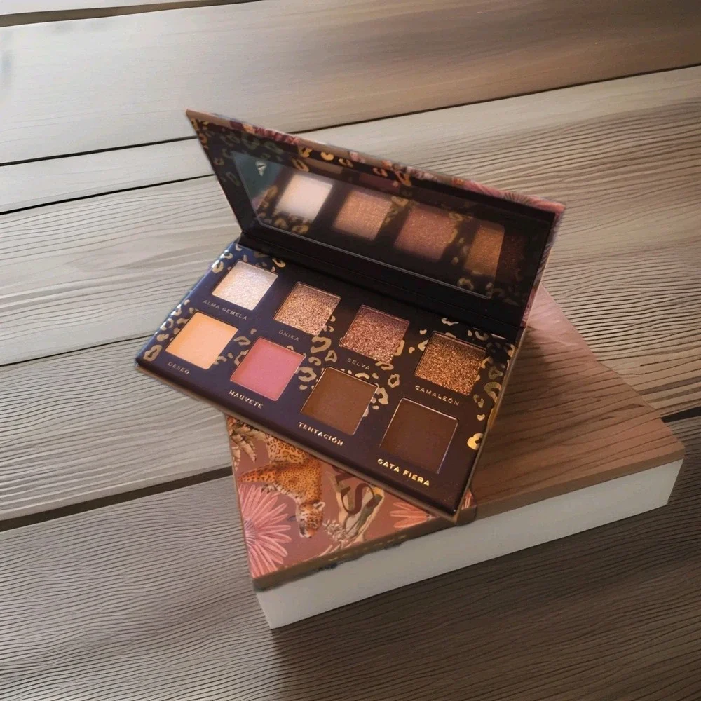 Alamar DesNUDEas Exotica Pressed Pigment Eyeshadow Palette Jungle Theme NIB